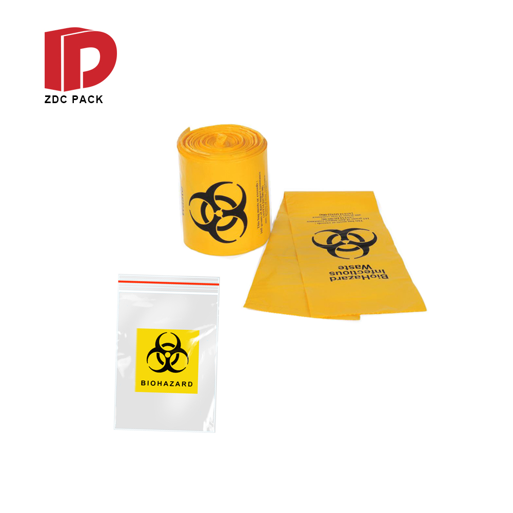 塑料医院实验室化学疗法包装生物危害标本袋